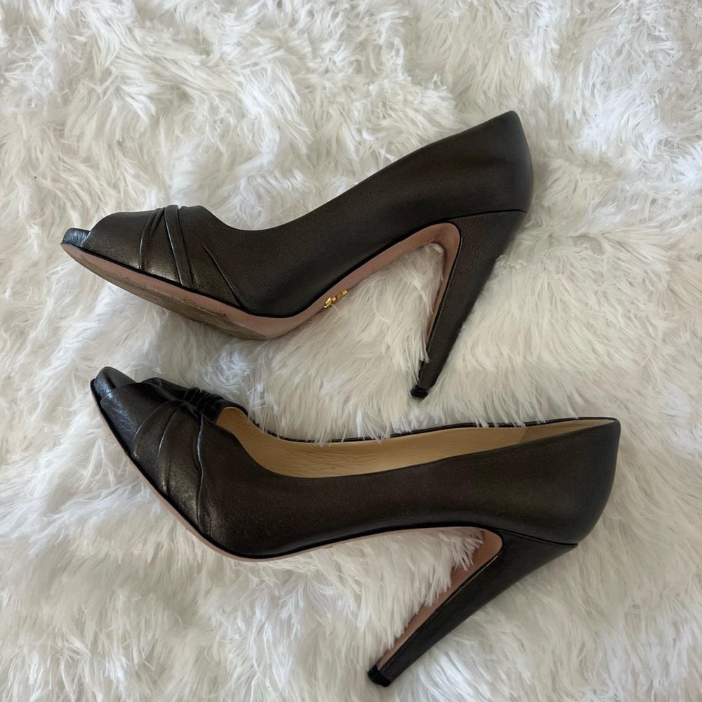 Prada Peep Toe Pumps - Picture 3 of 9